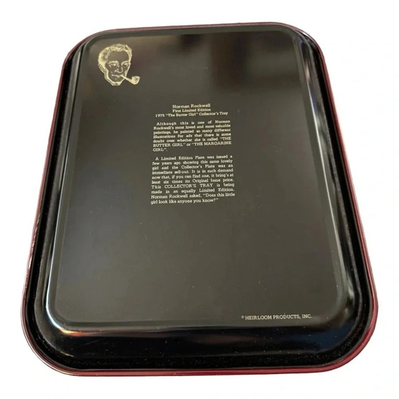 Vintage Norman Rockwell The Butter Girl - Picture 3 of 6